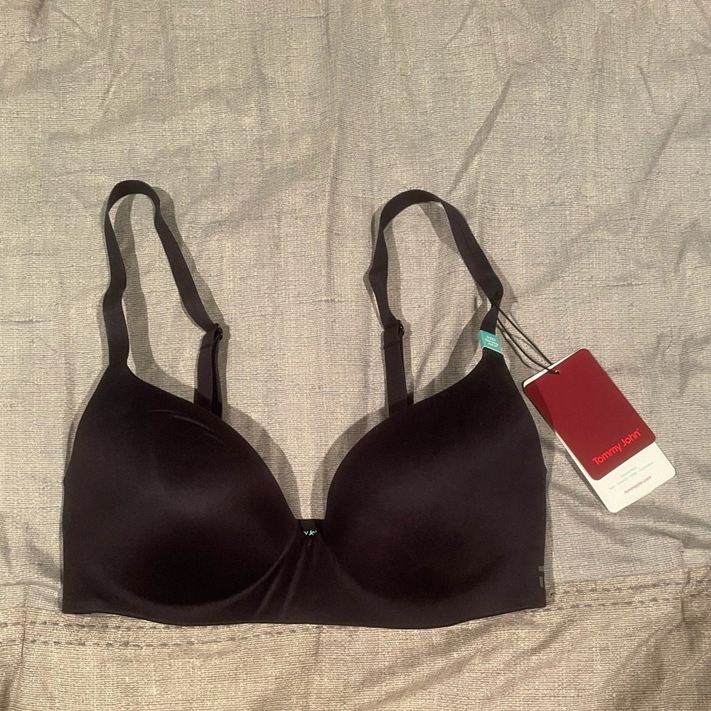 Tommy John second skin lightly lined demi bra 32D